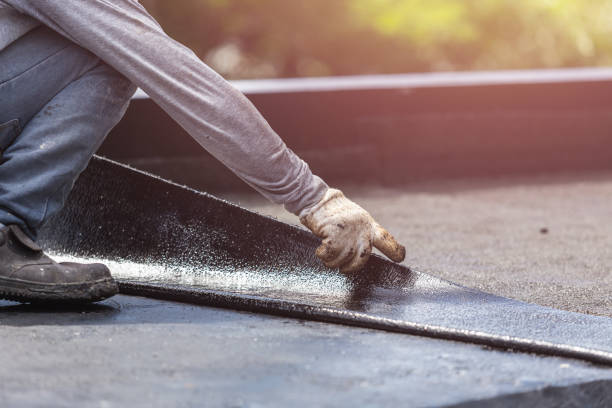 Professional Exterior Waterproofing technician working in Brigantine, NJ